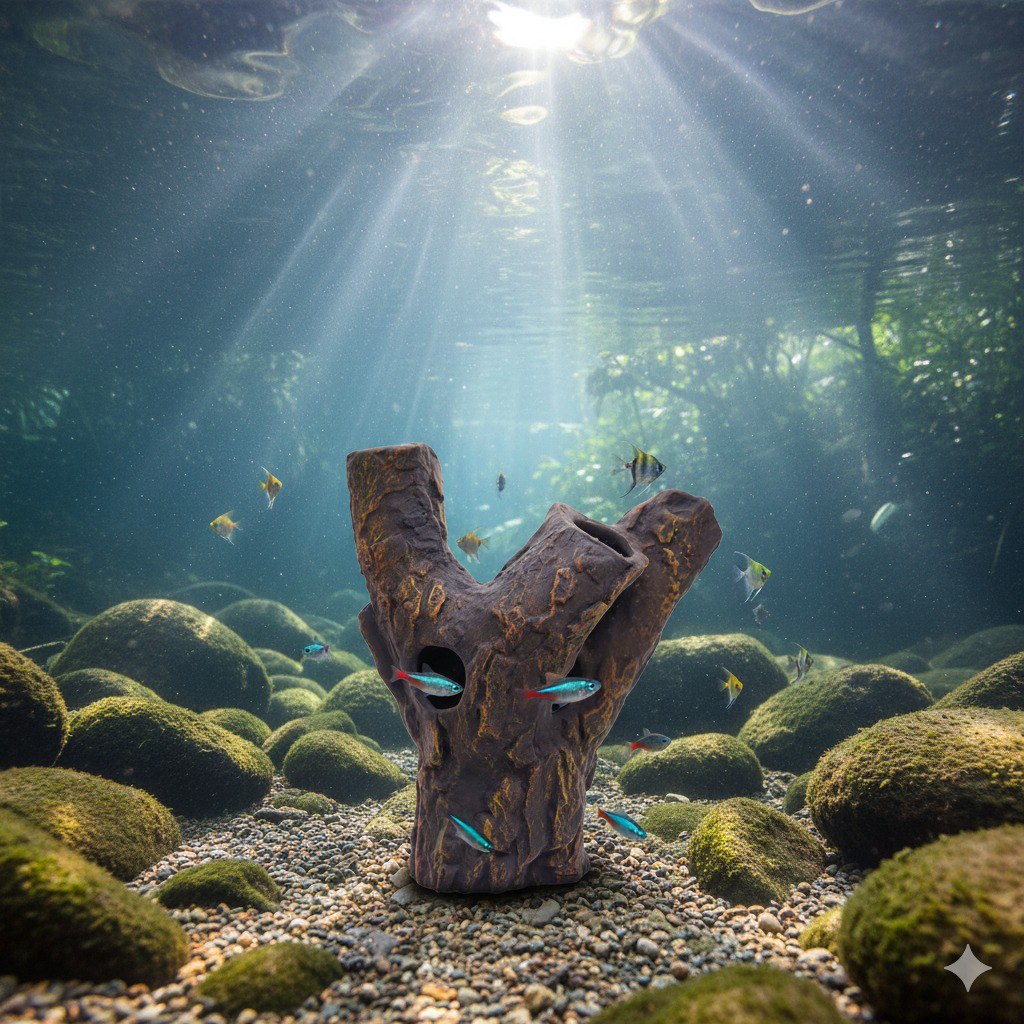 Укриття для акваріумних риб Snag